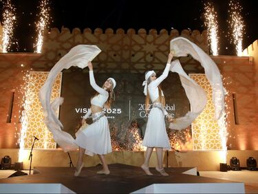 dubai events company, uae event company, Stage Special Effects Sparks Flying