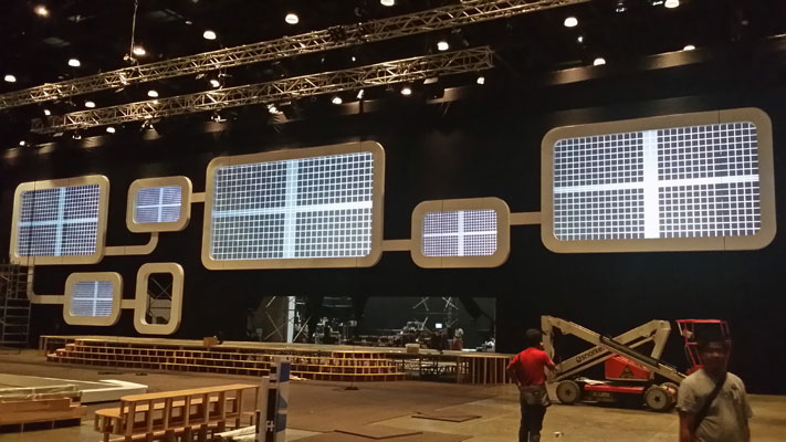Video Projection Blending Mapping Alignment